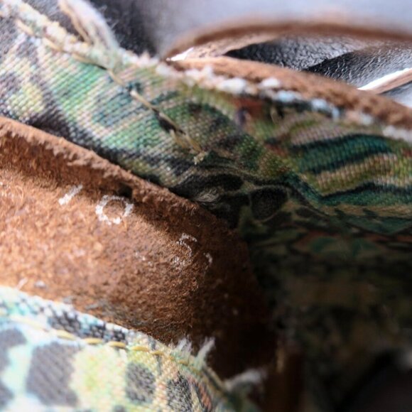 Freebird by Steven Penny Gladiator Sandals Women's 10 Strappy Leather Block Heel - Picture 5 of 6